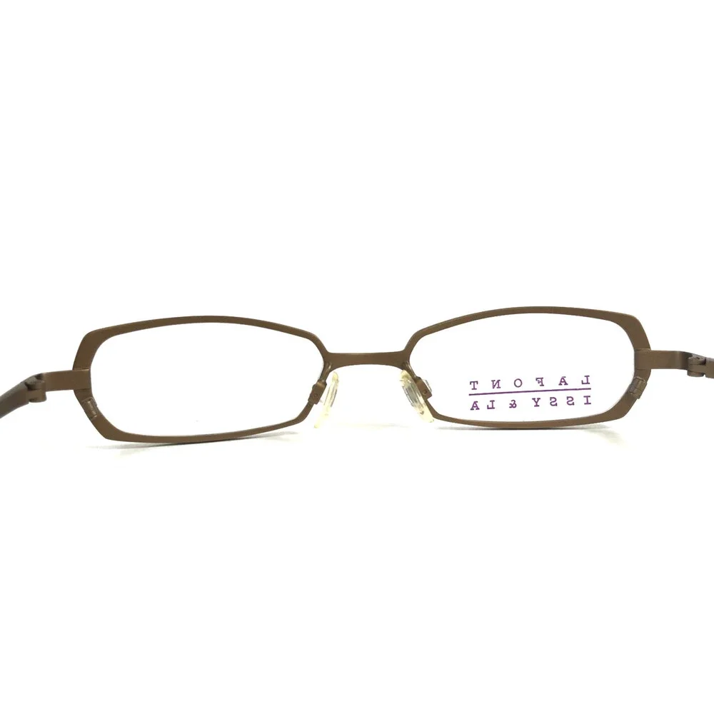 Lafont Issy & La Petite Eyeglasses Frames CENTURI 497 Matte Gold Teal 47-17-135